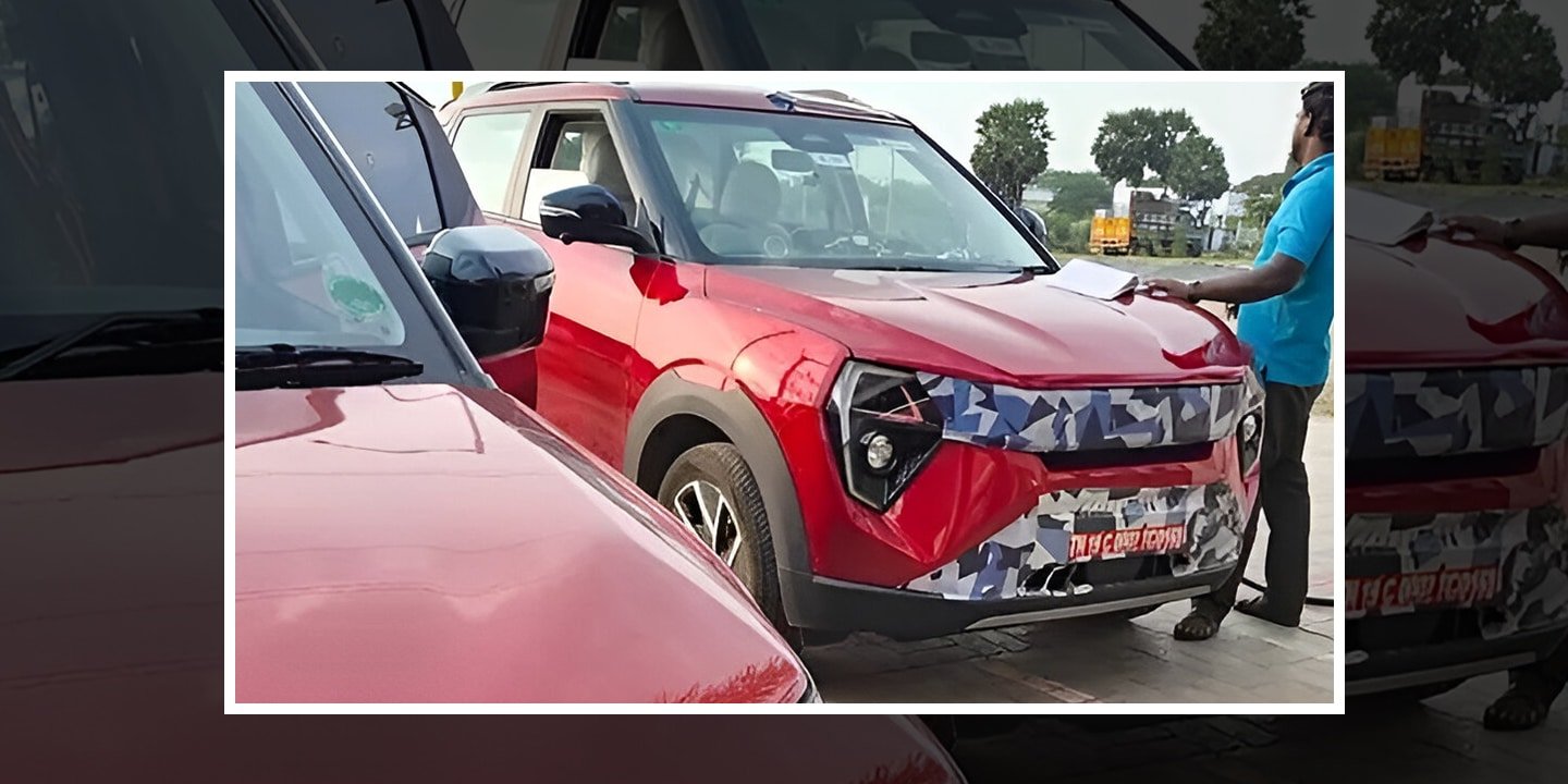 Mahindra XUV 3XO EV Spied Undisguised