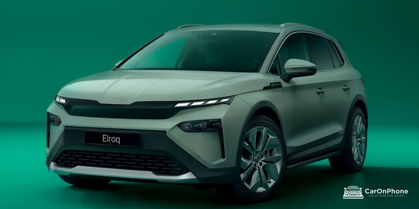 Skoda Elroq Showcased at Bharat Mobility Auto Expo 2025