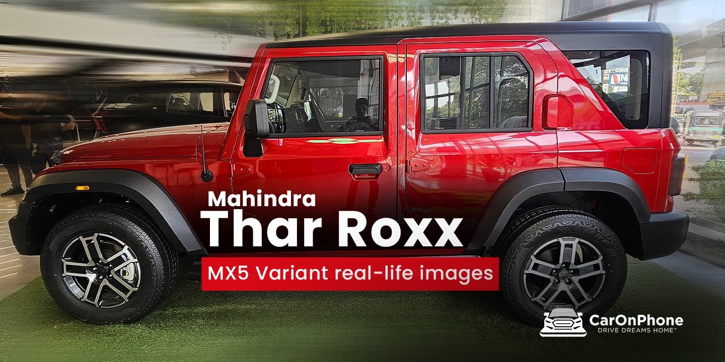 Mahindra Thar Real life Image