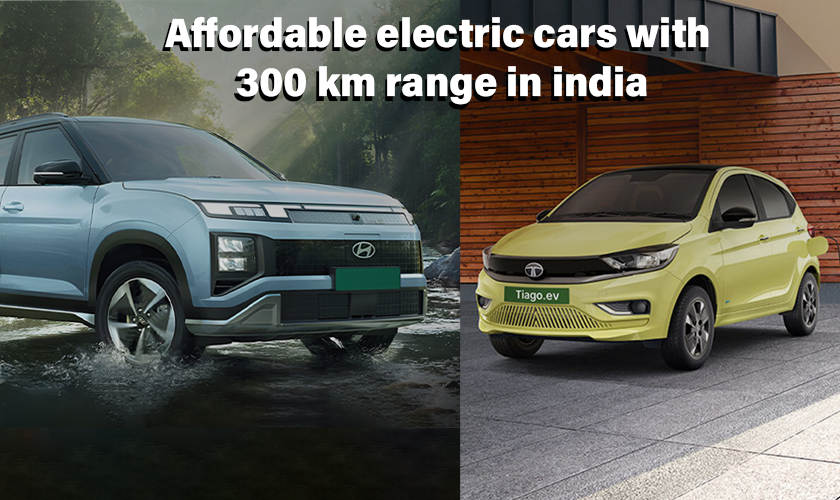 Affordable electric cars with 300 km range in India