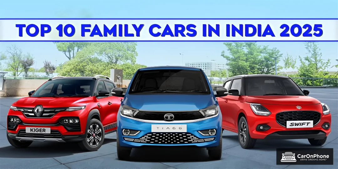 Top 10 Family Cars in India 2025