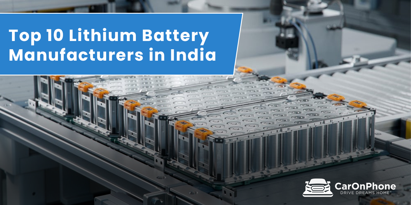 Top 10 Lithium Battery Manufacturers in India