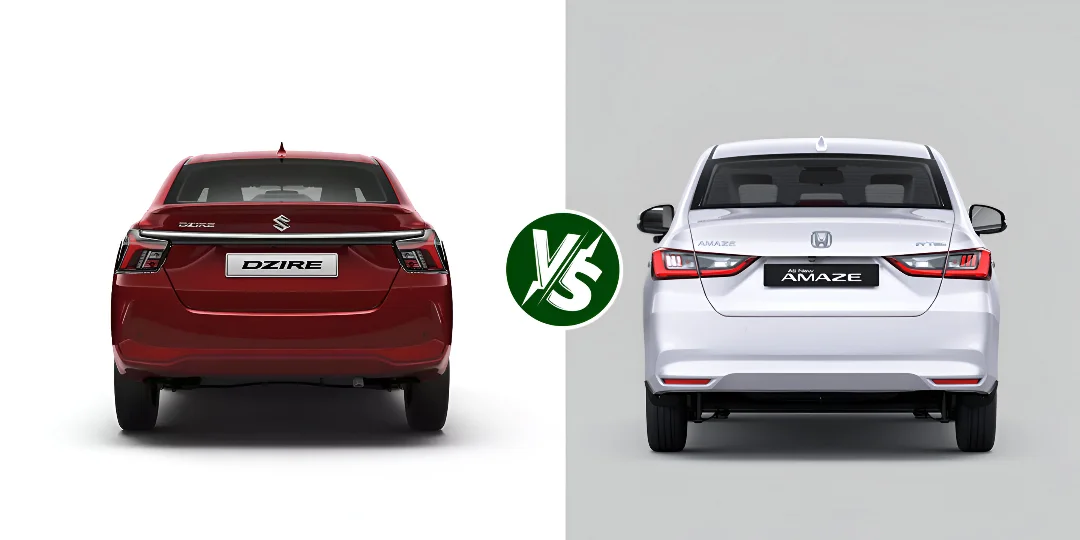 Maruti Dzire vs Honda Amaze – Comprehensive Comparison