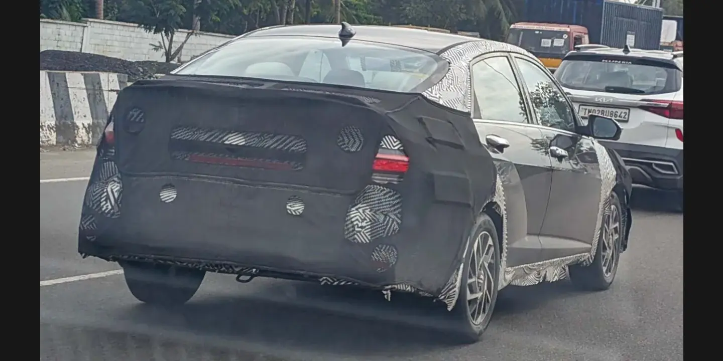 2026 Hyundai Verna Facelift Side Profile And Wheel Design 