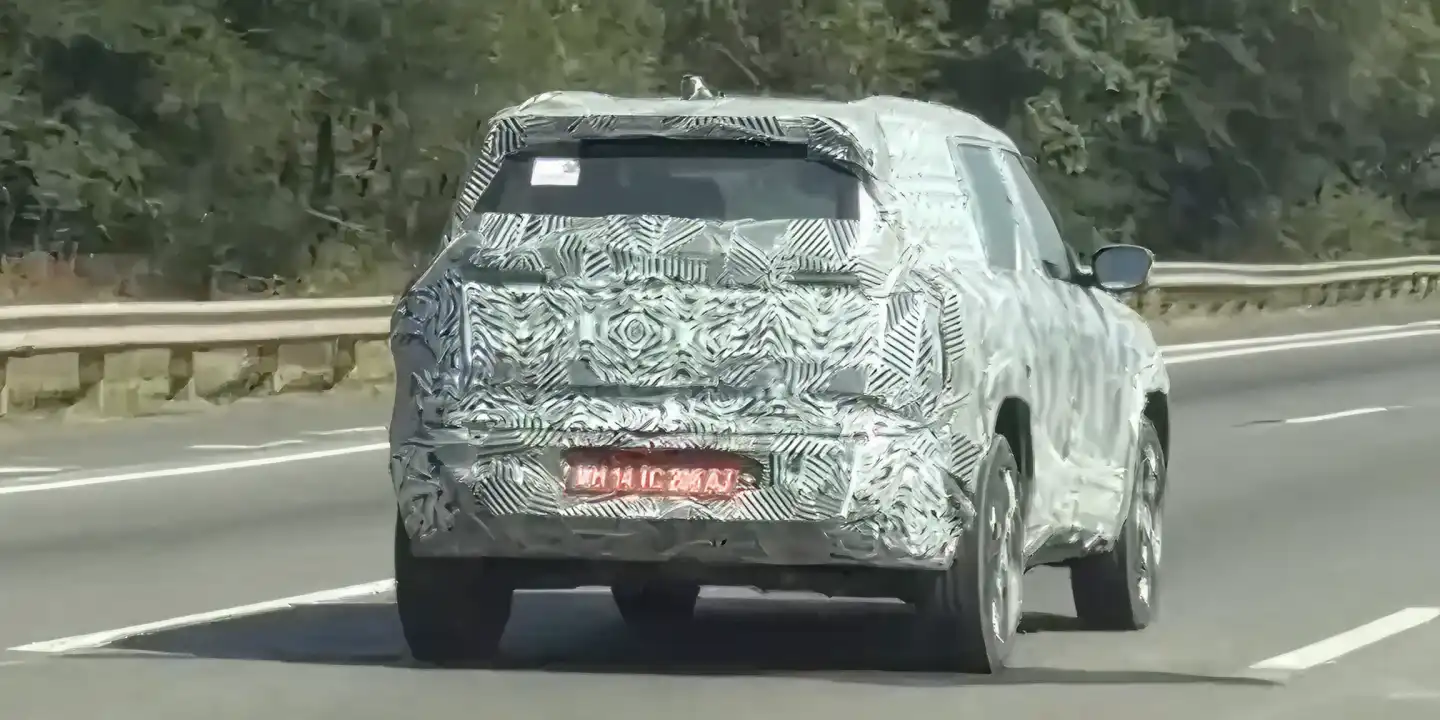 Tata Sierra EV Rear Suspension