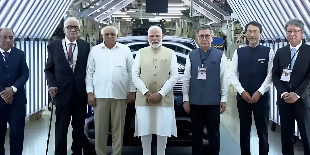 Maruti Suzuki Starts Production of e Vitara Electric SUV in Gujarat 