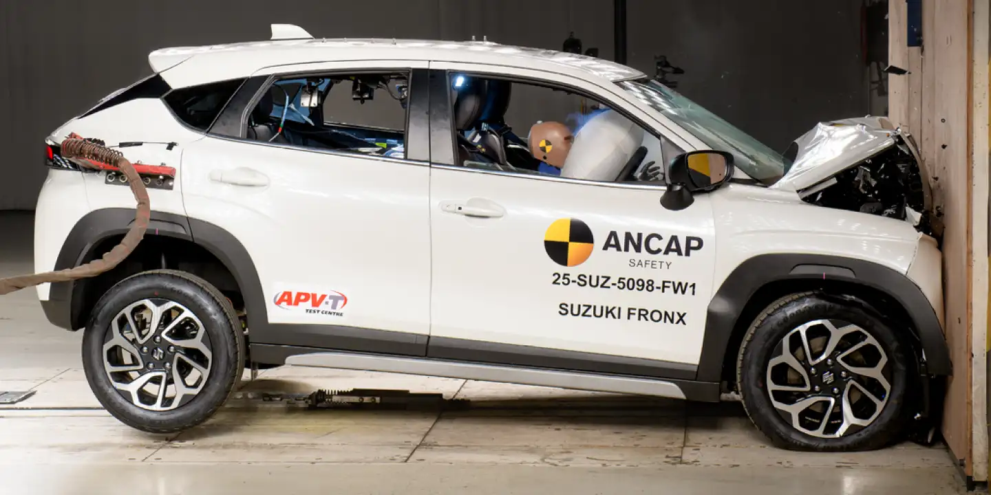 Suzuki Fron Front Crash