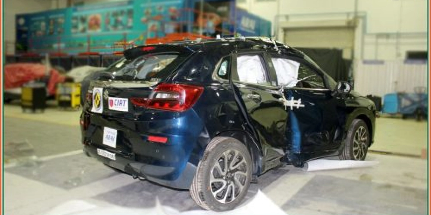 Maruti Suzuki Baleno Secures 4 Stars in Bharat NCAP Crash Test