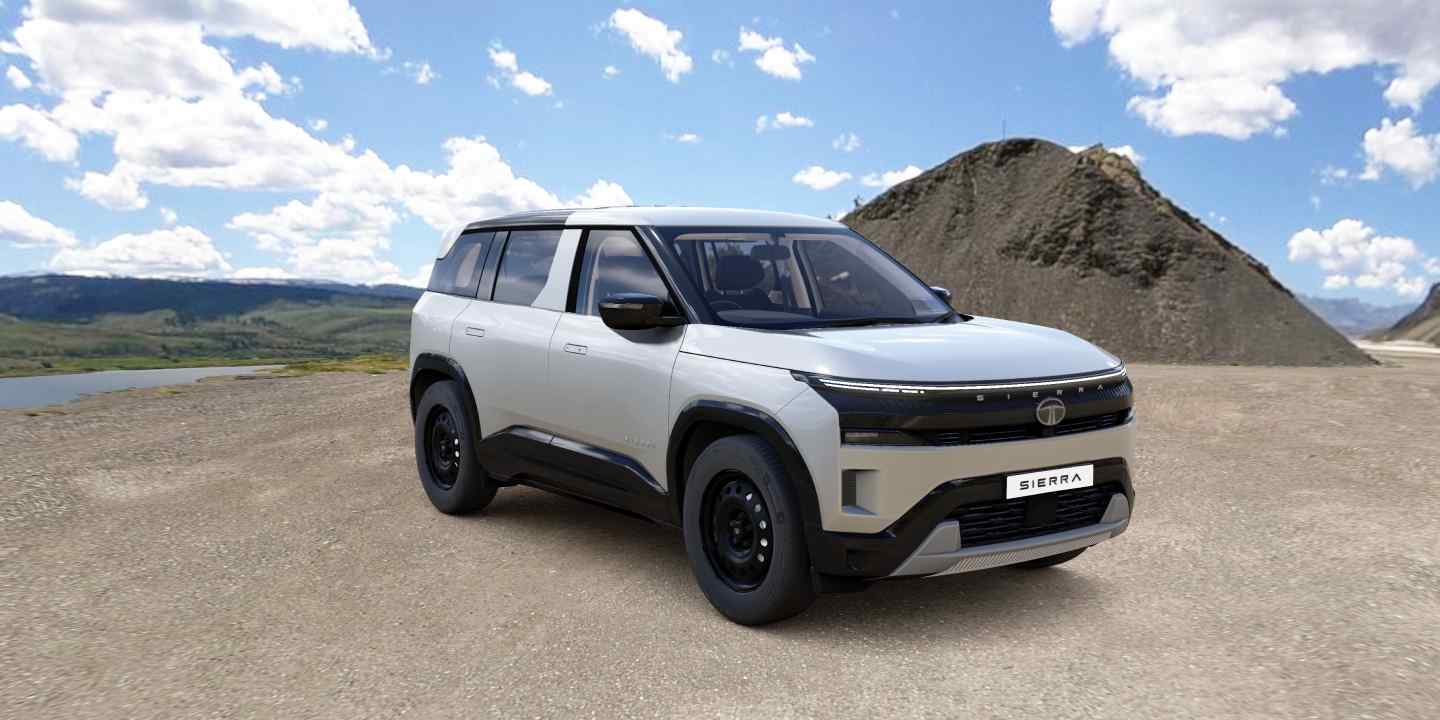 Tata Sierra Base Variant Front Right View