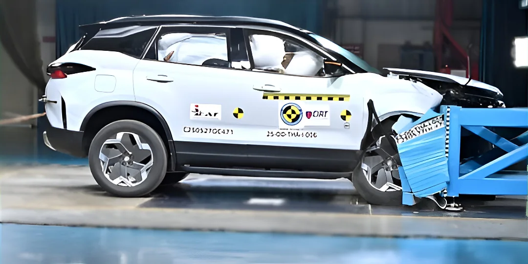 2025 Tata Harrier EV – 5-Star Safety Triumph in Bharat NCAP Crash