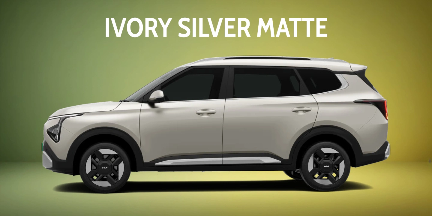 2025 Kia Carens Clavis EV 6 Color Options Revealed