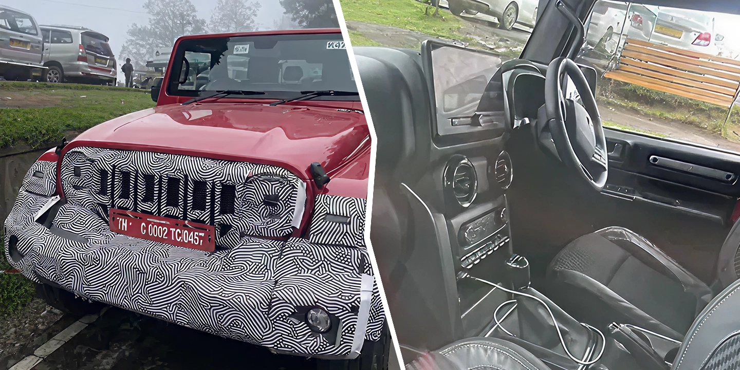 Mahindra Thar 3-Door Facelift Set for Sept 1 Debut – New Design & Specs 