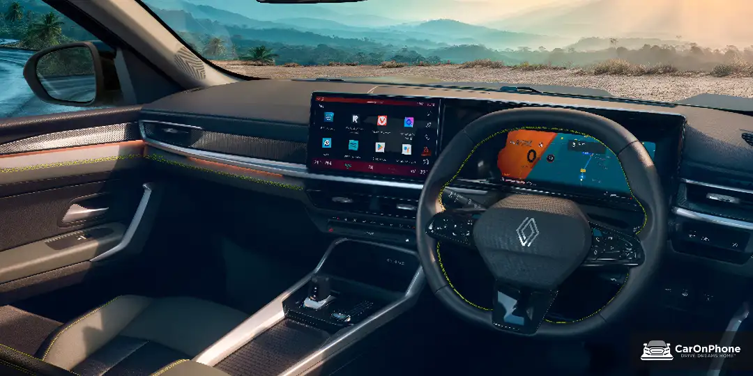 Renault Duster 10.1-inch floating touchscreen