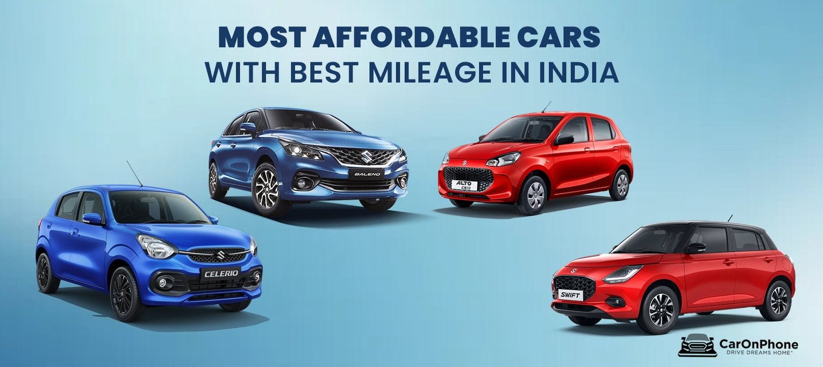 Most Affordable Cars With Best Mileage in India