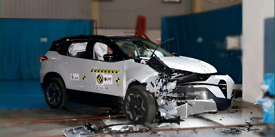 2025 Tata Harrier EV – 5-Star Safety Triumph in Bharat NCAP Crash