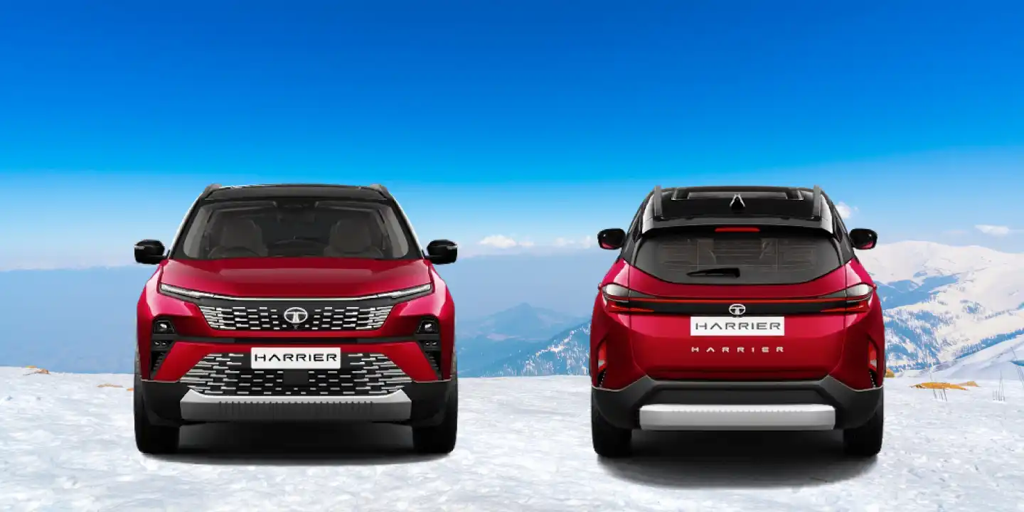 Tata Harrier Red Dark Edition 