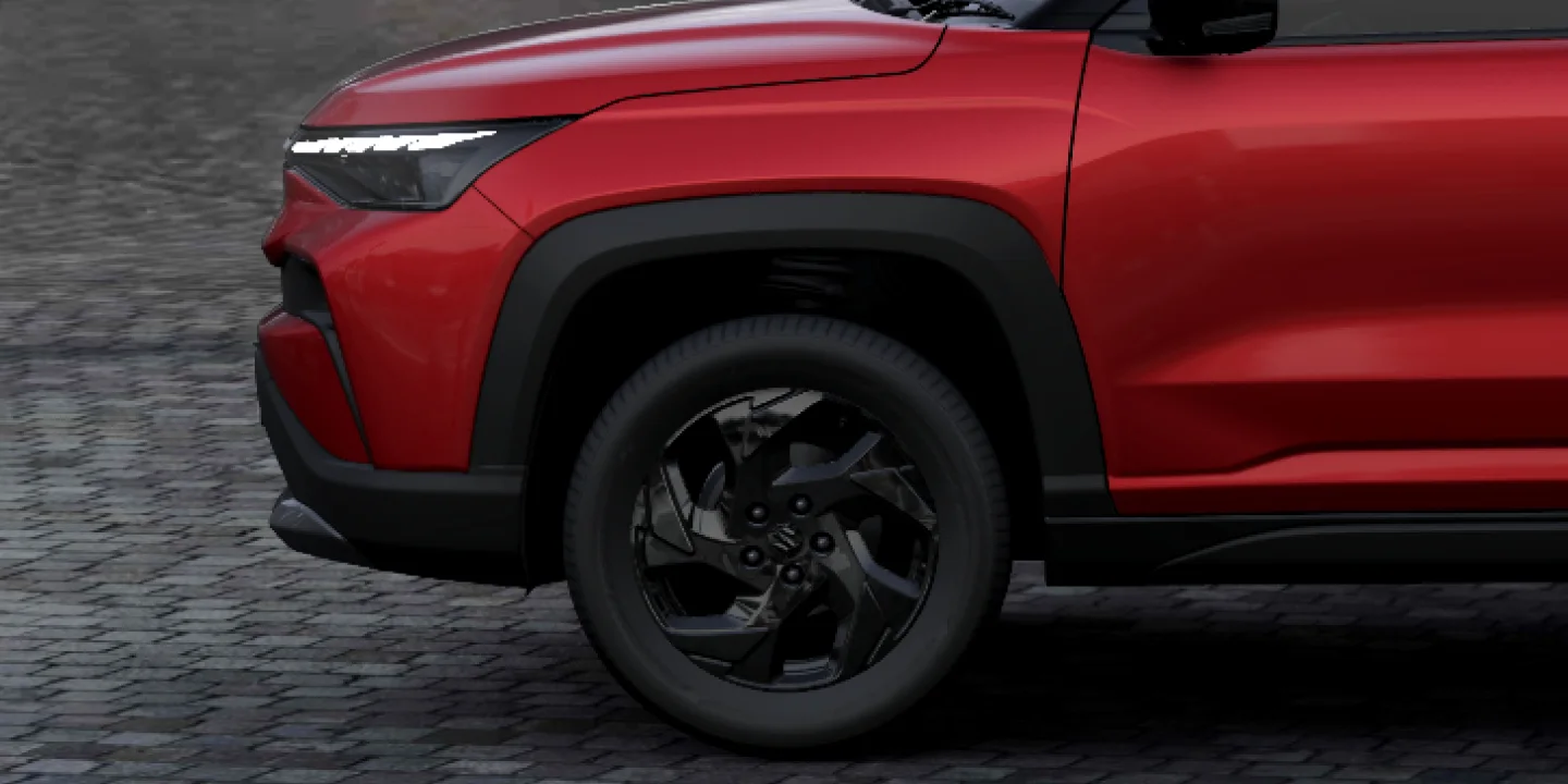 2. Stylish Alloy Wheels
