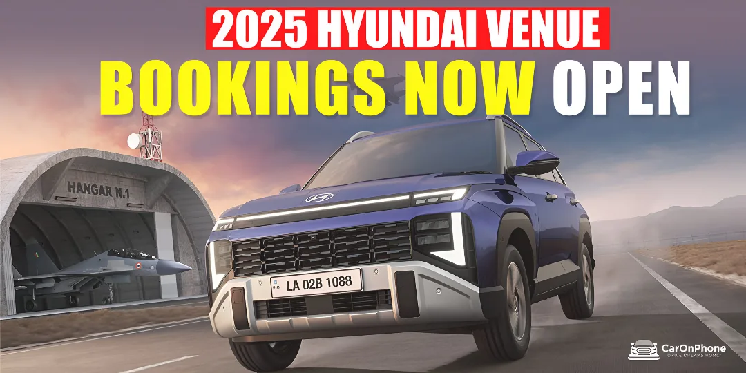 2025 Hyundai Venue bookings cover