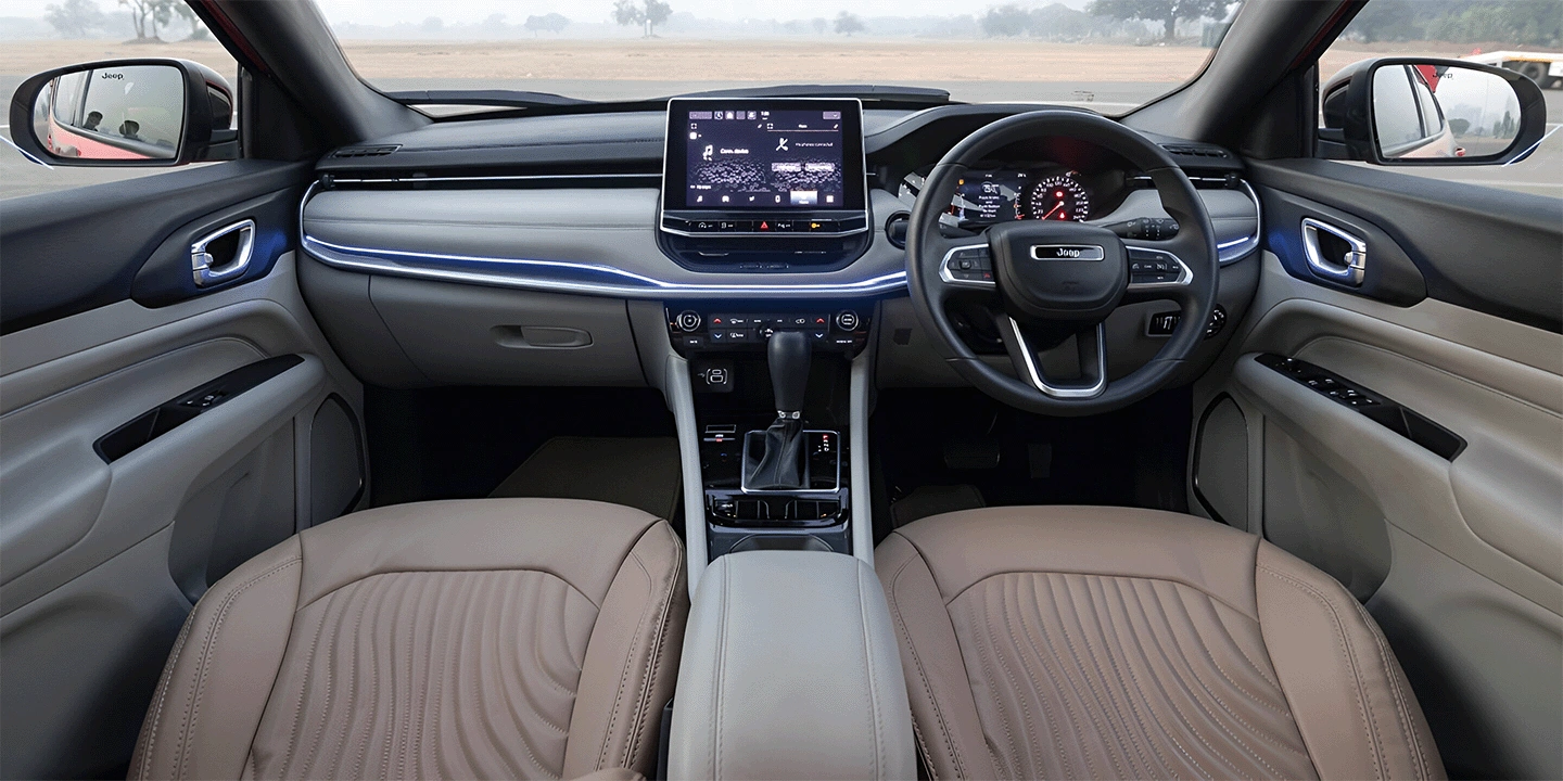 Jeep Compass Sandstorm Edition Interior