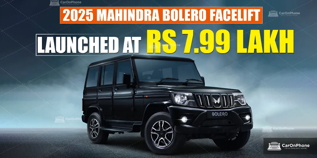 2025 Mahindra Bolero Facelift
