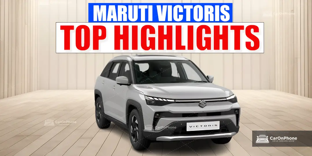 2025 Maruti Victoris Top Highlights cvoer