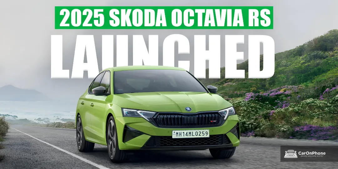 2025 Skoda Octavia RS Launched In India At Rs. 49.99 Lakh cover