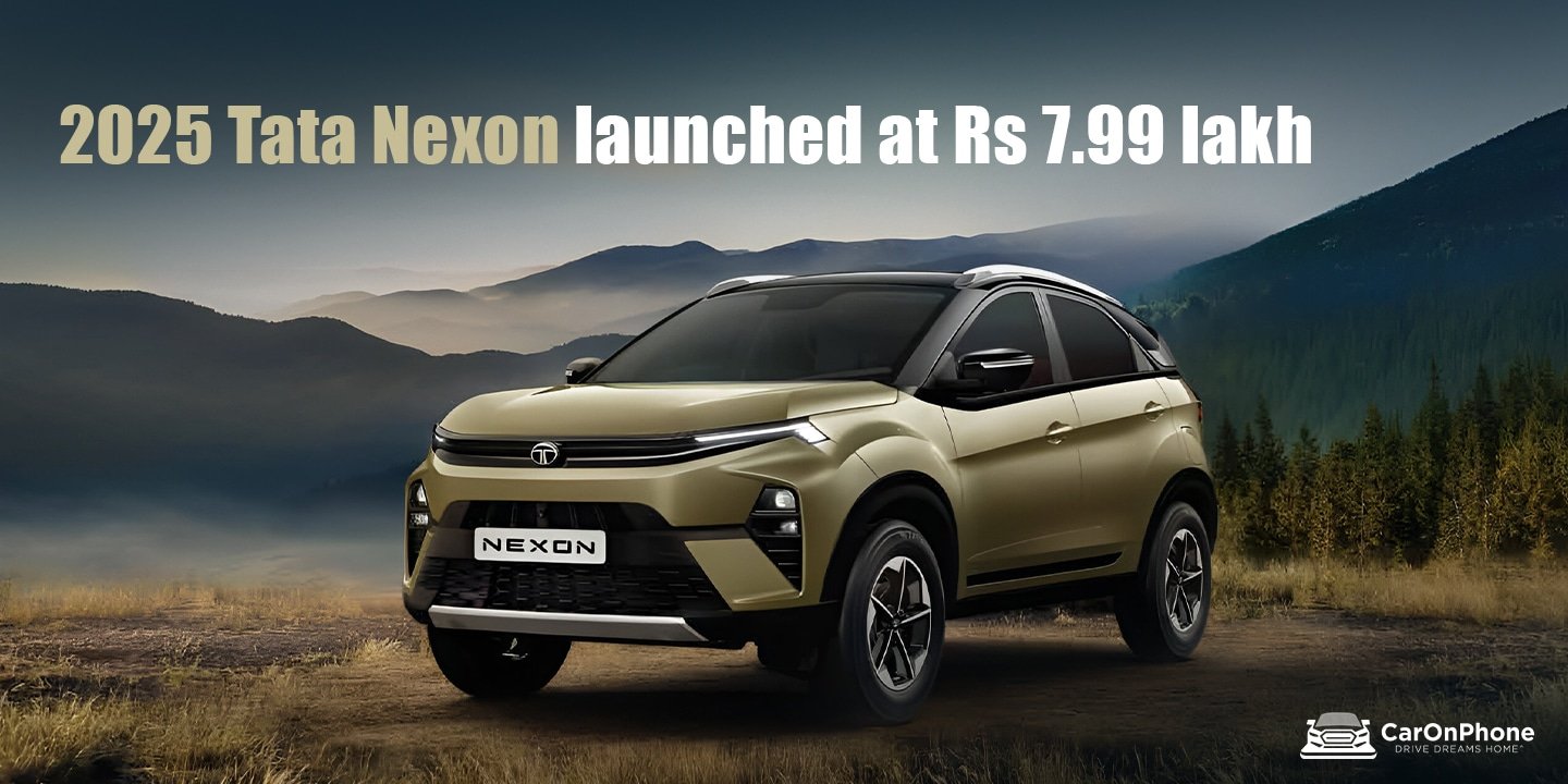 2025 Tata Nexon launched at Rs 7.99 lakh With New Features And Variants