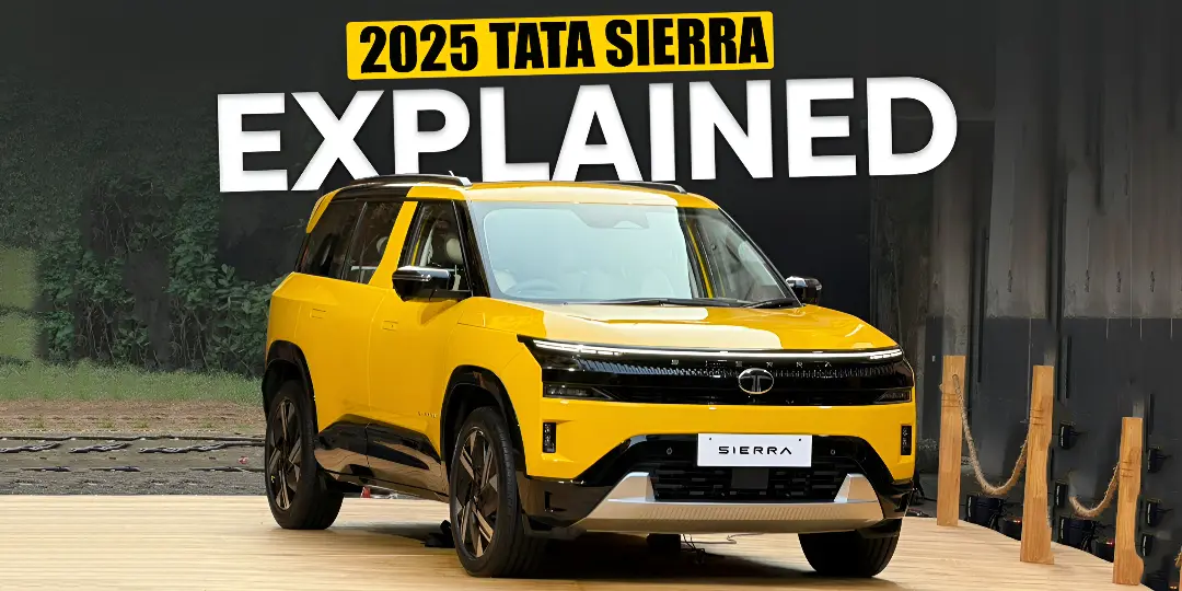 2025 Tata Sierra: Complete Breakdown Of Features And Tech Cover