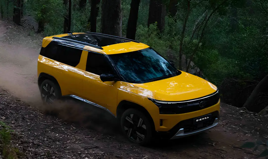 2025 Tata sierra Interior Exterior and features All you need to know thubnail