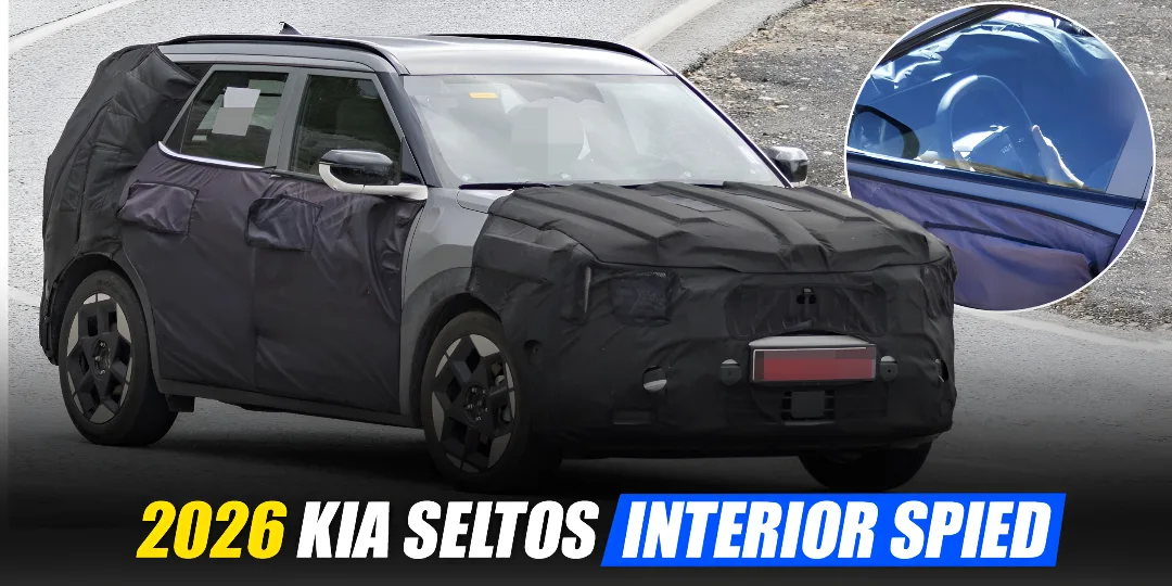 2026 Kia Seltos Interior Spied With New Cabin Design And Bigger Layout Cover