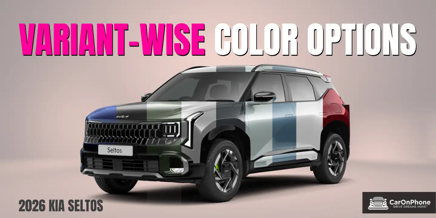 2026 Kia Seltos Variant-Wise Color Options Revealed Cover