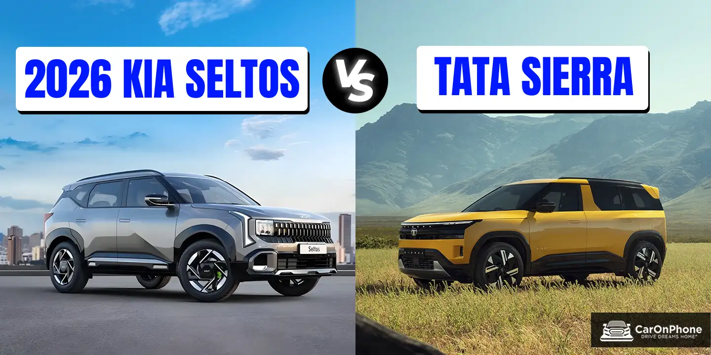 2026 Kia Seltos Vs Tata Sierra- Which SUV Should You Buy? Cover