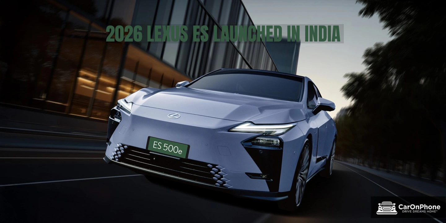 2026 Lexus ES Launched in India at ₹90 Lakh_ First-Ever Electric ES 500e Debuts