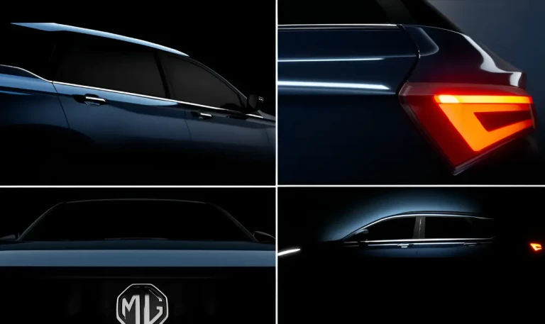 News image for 2026 MG Hector Facelift: Exterior Teasers Reveal New Celadon Blue Paint