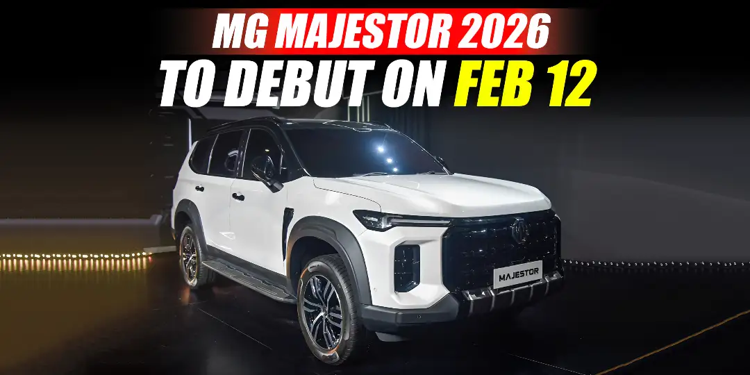 2026 MG Majestor Set To Be Revealed On February 12 In India