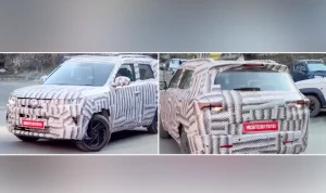 2026 Maruti Brezza Facelift Seen Testing in Manali With Jimny