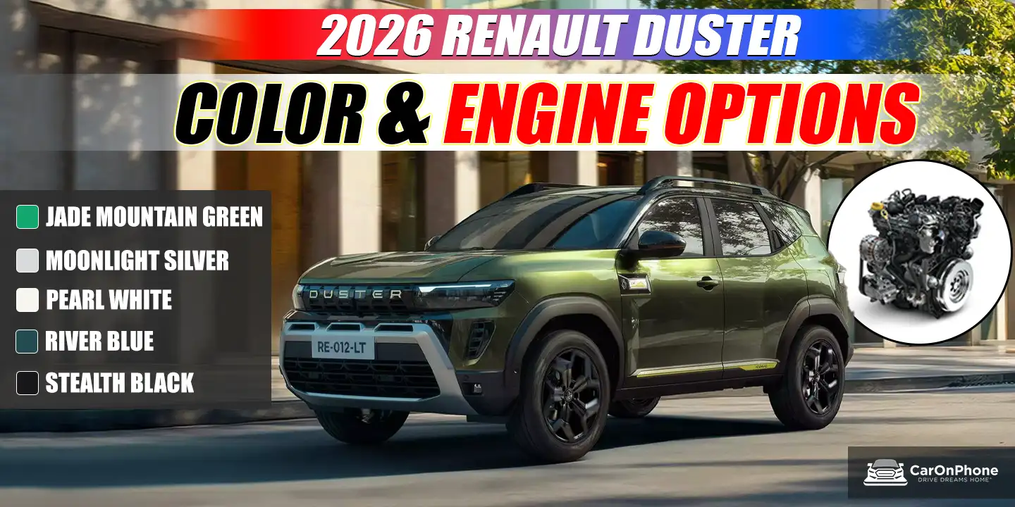 2026 Renault Duster Color & Engine Options Revealed