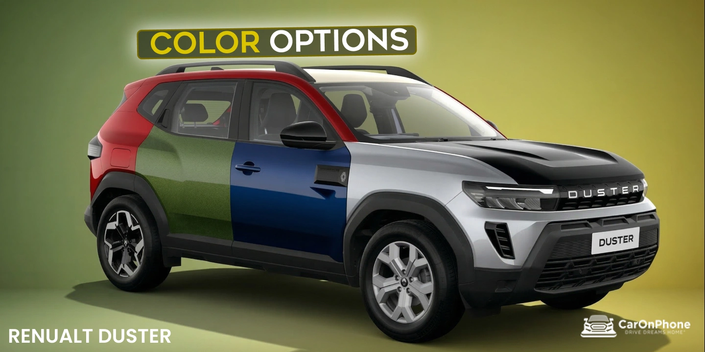 2026 Renault Duster Variant-Wise Color Options Listed