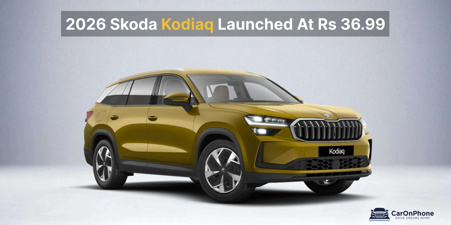 2026 Skoda Kodiaq Launched At Rs 36.99 Lakh_ Now Rs 3 Lakh Cheaper With Level 2 ADAS