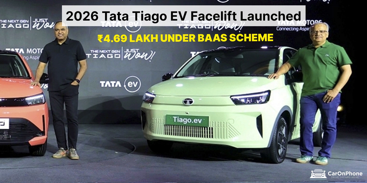 2026 Tata Tiago EV Launched with Big Updates_ Drops Price to ₹4.69 Lakh Under BaaS Scheme!