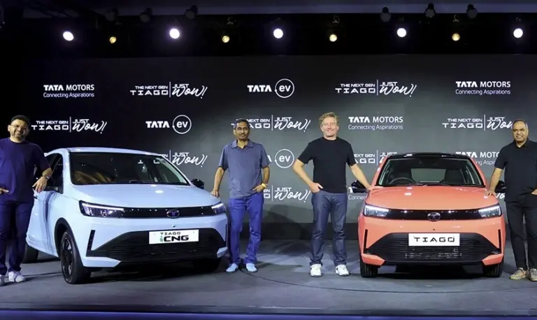 2026 Tata Tiago Facelift Launched At Rs 4.69 Lakh: Gets 6 Airbags, 360-Degree Camera, And Paddle Shifters!