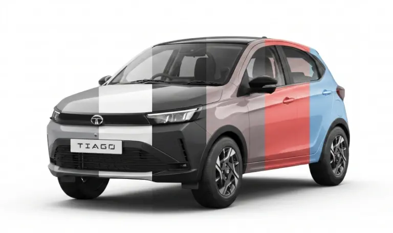 2026 Tata Tiago Variant-wise Color Options Listed