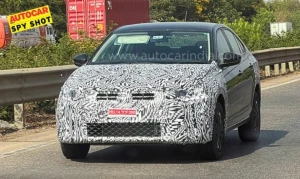 2026 VW Virtus Facelift Spied: Launch Date, New Features, and 8-Speed Gearbox