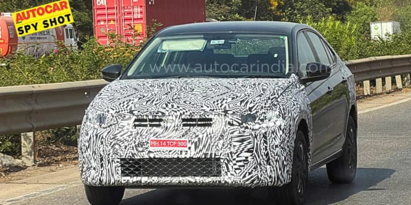 2026 VW Virtus Facelift Spied: Launch Date, New Features, and 8-Speed Gearbox 1 2026 VW Virtus Facelift Spied_ Launch Date, New Features, and 8-Speed Gearbox