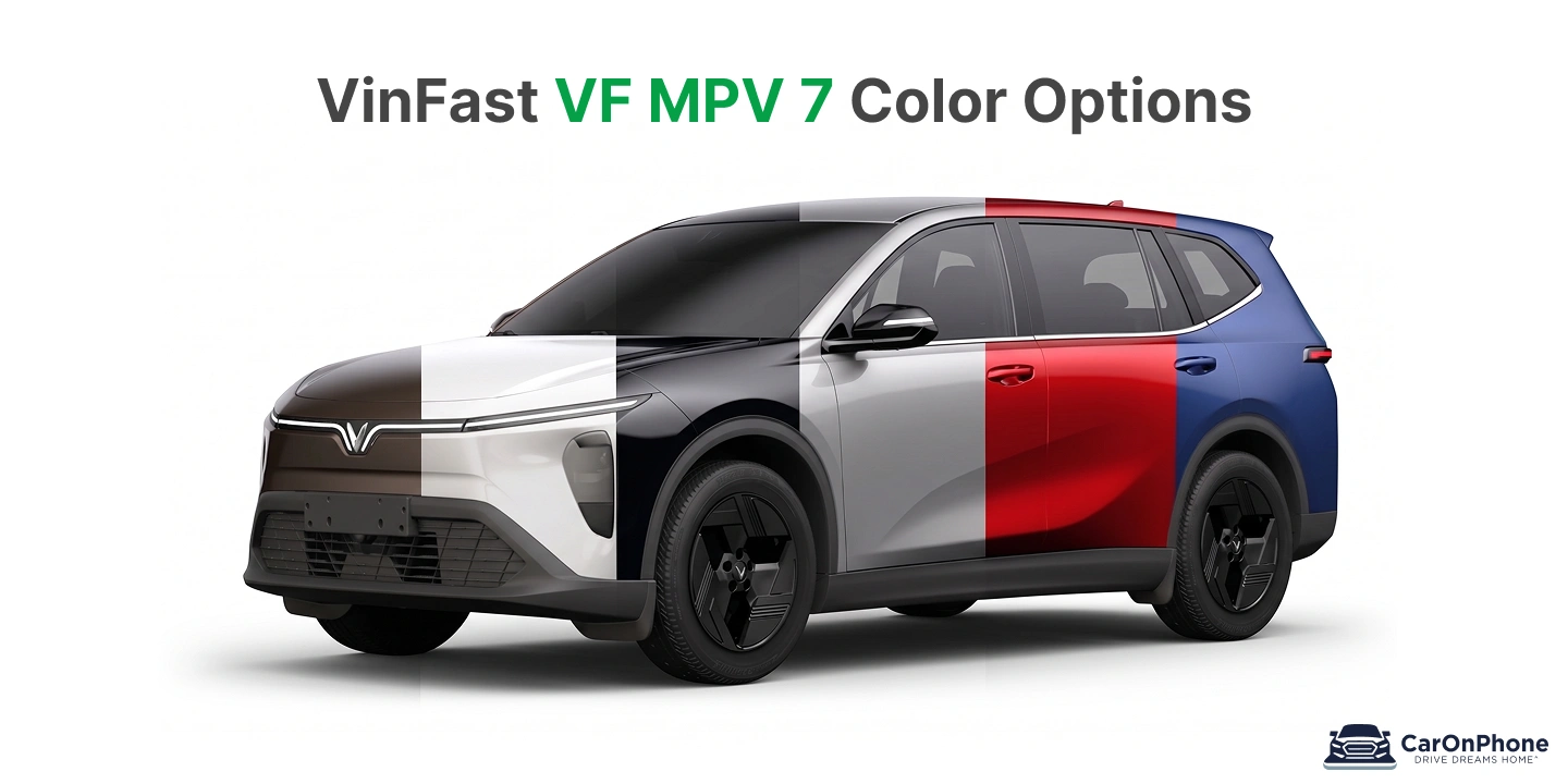 2026 VinFast VF MPV 7 Color Options & Interior Themes Explained