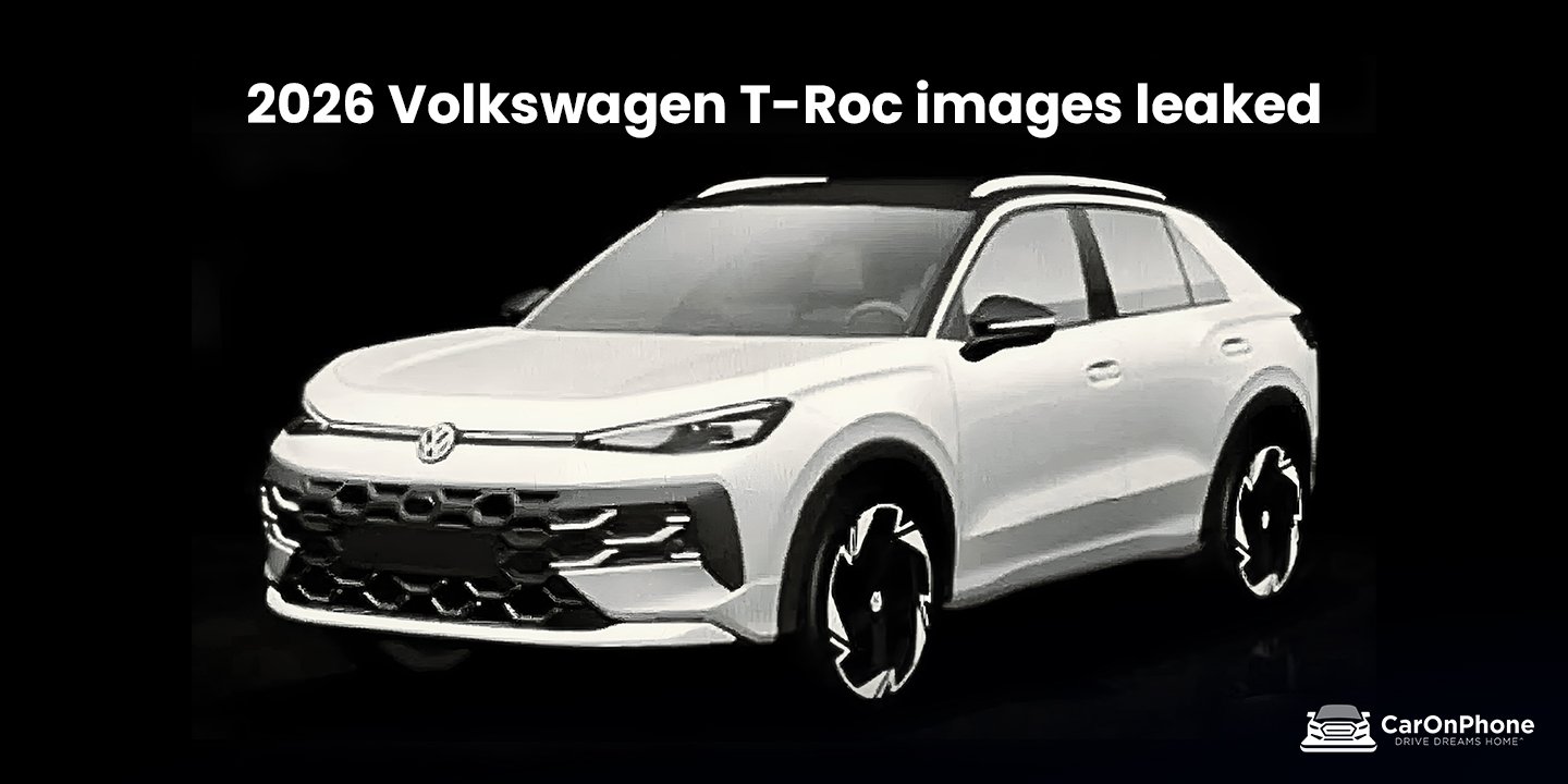 2026 Volkswagen T-Roc images leaked