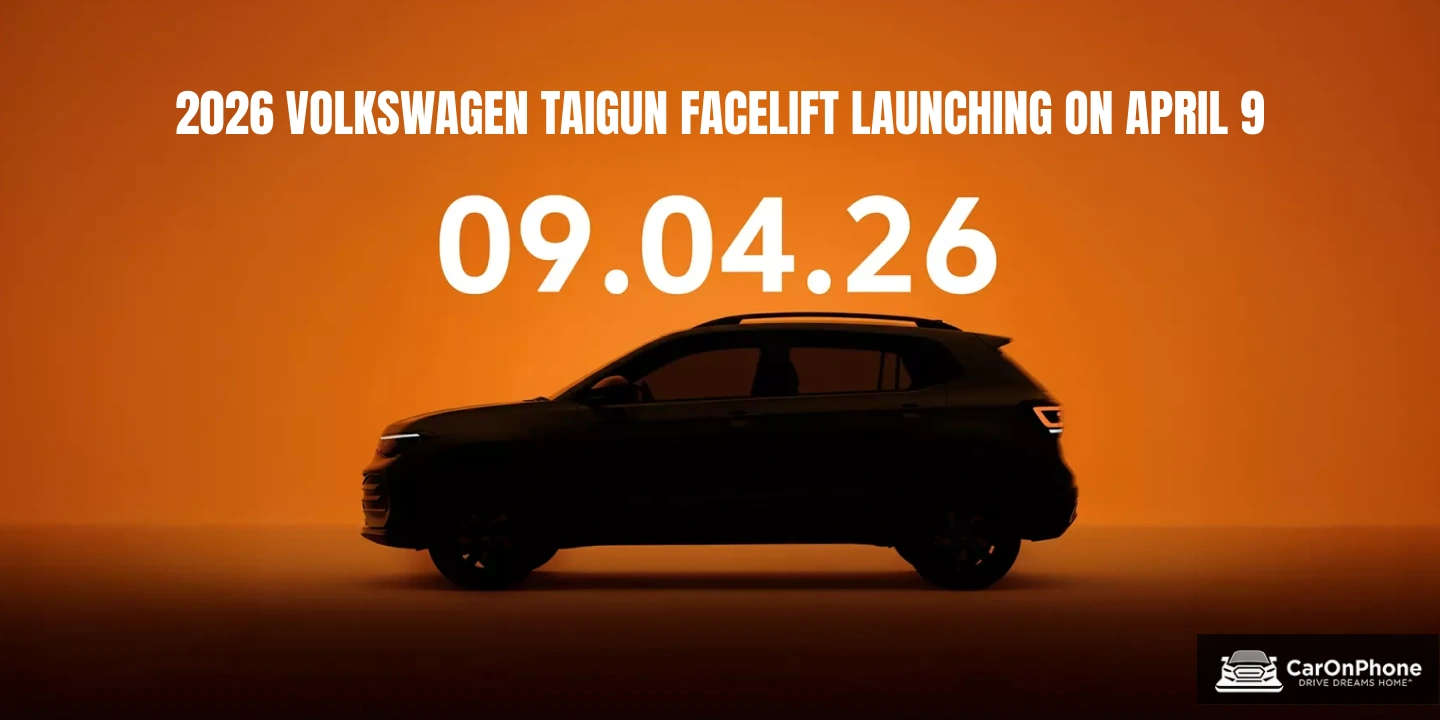 2026 Volkswagen Taigun Facelift Launching on April 9: Check Official Teaser, New Features, and Expected Price 1 2026 Volkswagen Taigun Facelift Launching on April 9_ Check Official Teaser, New Features, and Expected Price