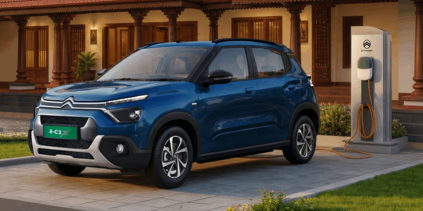2026 Citroen eC3X Launched at Rs 10.25 lakh _ Gets BaaS Model, Big Feature Upgrades, and Six Airbags