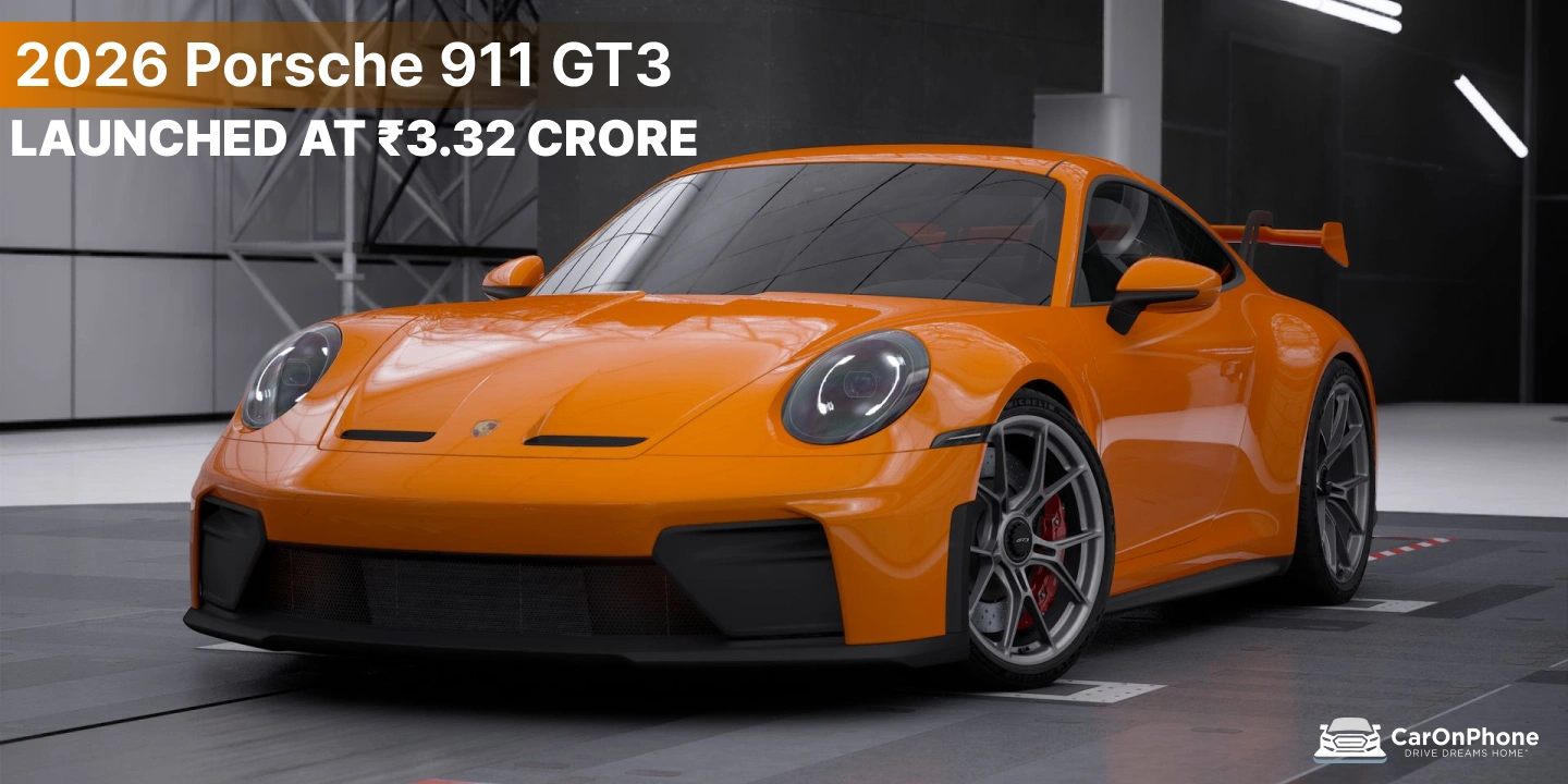 2026 Porsche 911 GT3 Launched in India_ Priced From Rs 3.32 Crore-5