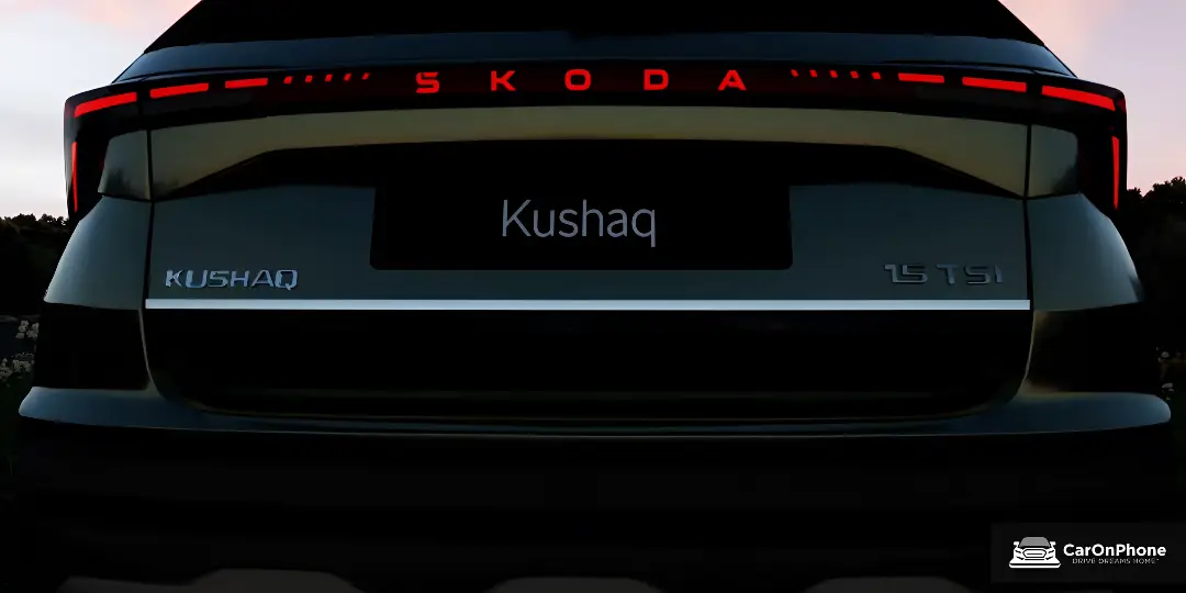 2026 Skoda Kushaq Rear View